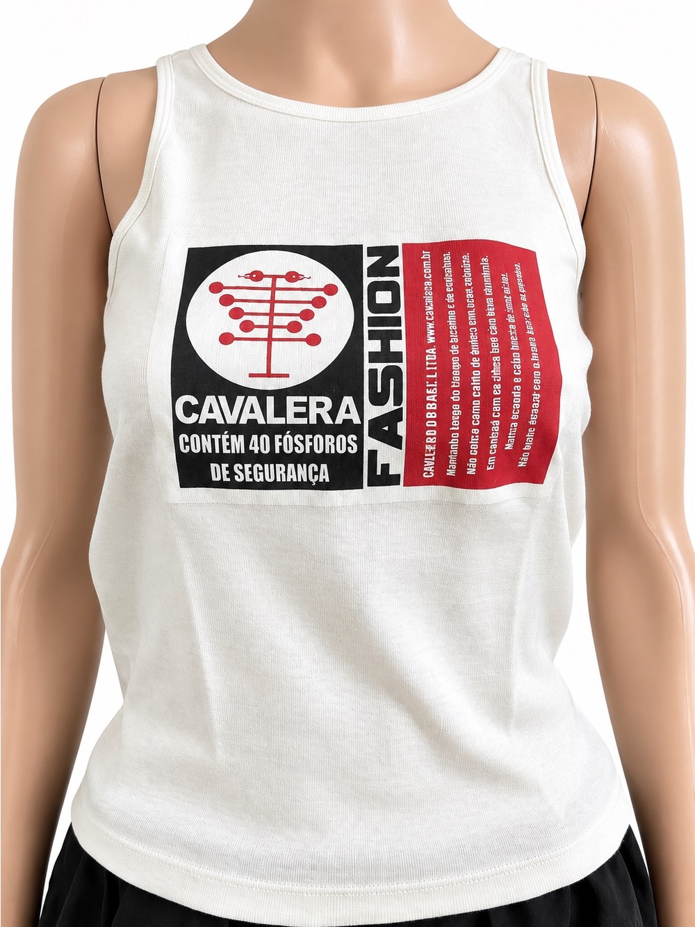Vintage Y2K Cavalera Graphic Tank Top – Made in Brazil 🇧🇷
